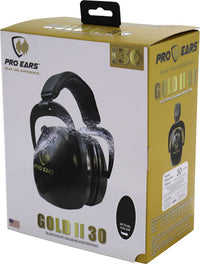 Thumbnail for Pro Ears Gold Ii 30 Ear Muff - Electronic W/padded Base Blk