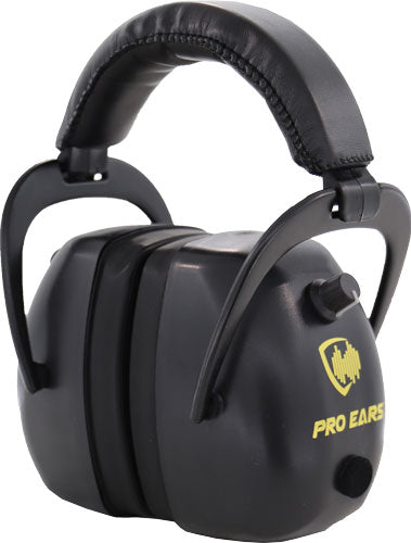 Pro Ears Gold Ii 30 Ear Muff - Electronic W/padded Base Blk