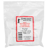 Thumbnail for Pro-shot Patch .22-.270cal Sq 500 Ct