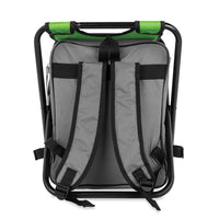 Thumbnail for Camco Camping Stool Backpack Cooler - Green