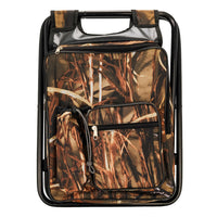 Thumbnail for Camco Camping Stool Backpack Cooler - Camouflage