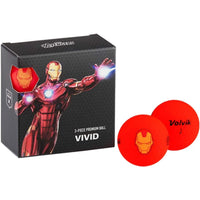 Thumbnail for Volvik Marvel Golf Balls 4pk-Iron Man