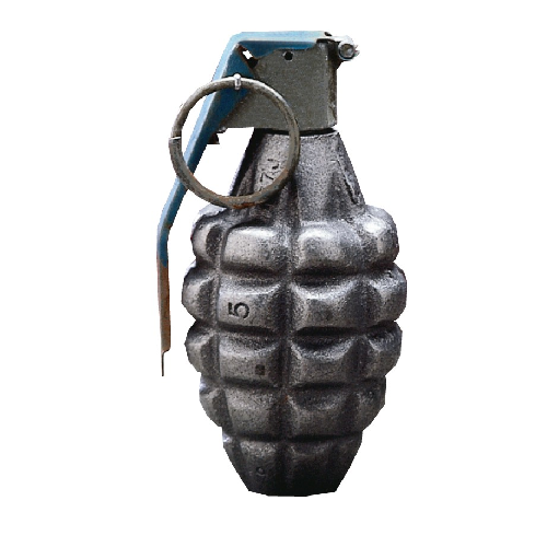 Inert Grenade Paperweight