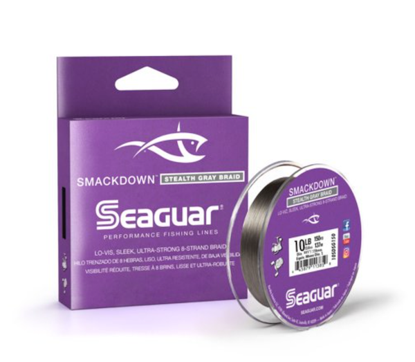 Seaguar Smackdown Stealth Gray 10SDSG150 8 Strand Braid