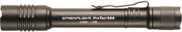 Streamlight Pt 2aa Flashlight - White Led W/holster Black