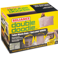 Thumbnail for Reliance Double Doodie Toilet Waste Bag with Bio-Gel