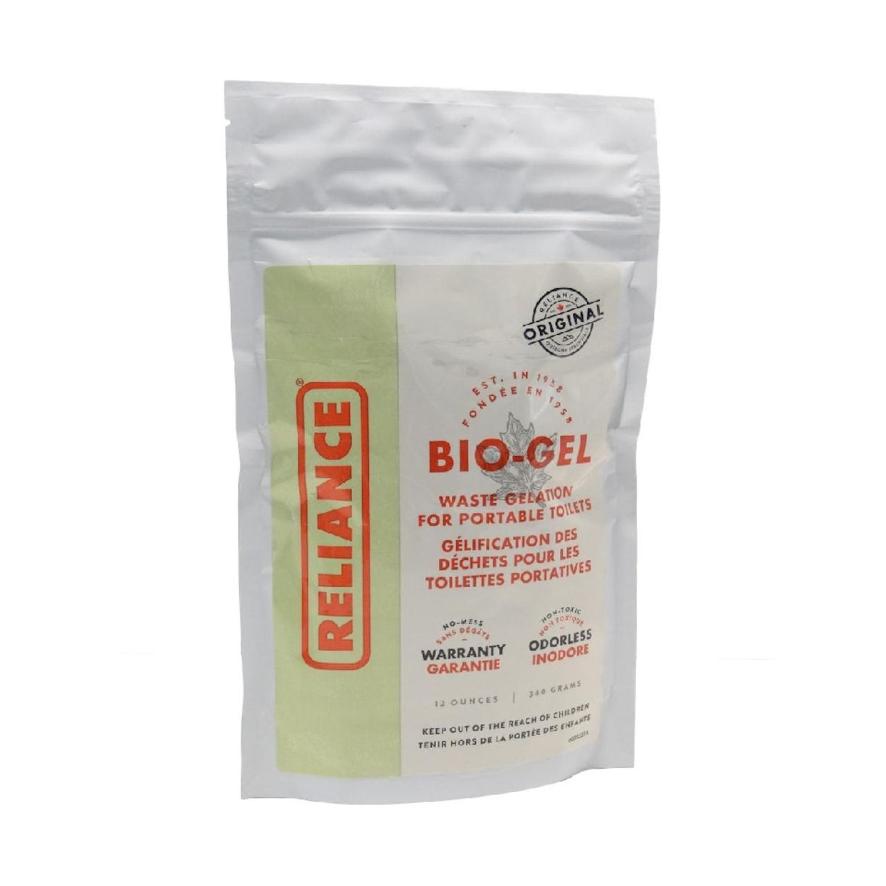 Reliance Bio Gel 12 oz Foil Pouch